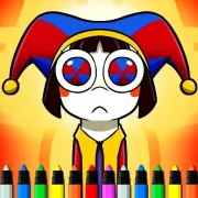 Digital Circus Coloring Adventure