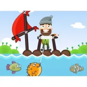 Happy Fishing Day Icon