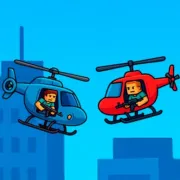 Helicopter Battle Steve 2 Player ?