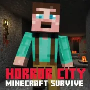 Horror City Minecraft Survive Icon