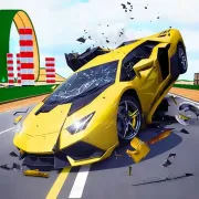 Hyper Cars Ramp Crash Icon