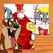 Looney Tunes Christmas Jigsaw Puzzle Icon