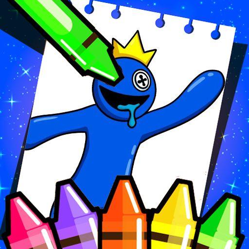 Rainbow Friends Coloring Game