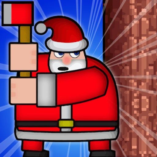Нубик дровосек игра. Санта замерз. Санта рубит грабителей. Mhcb54 woodsy Santa.