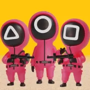 Squid Game 3D Red Light Green Light