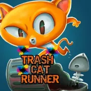 Trash Cat Runner Icon
