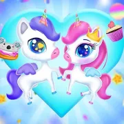 Unicorns Birthday Surprise Icon
