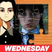 Wednesday Addams Jigsaw Puzzle